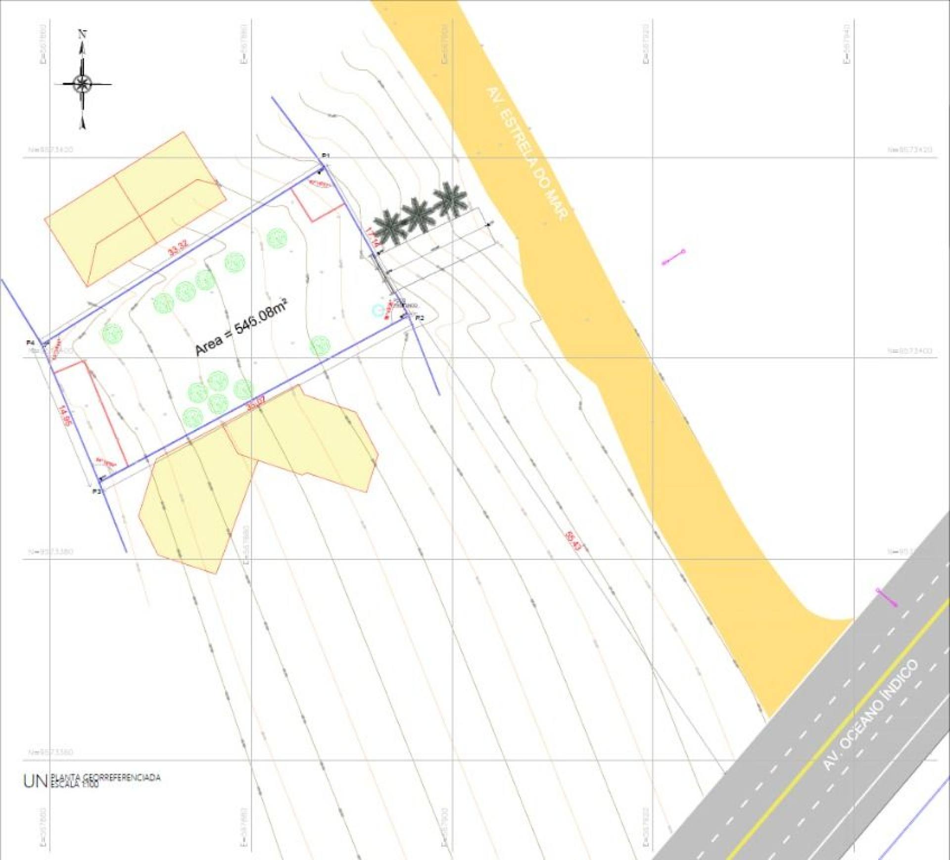 Terreno à venda, 546 m² por R$ 320.000,00 - Porto das Dunas - Aquiraz/CE