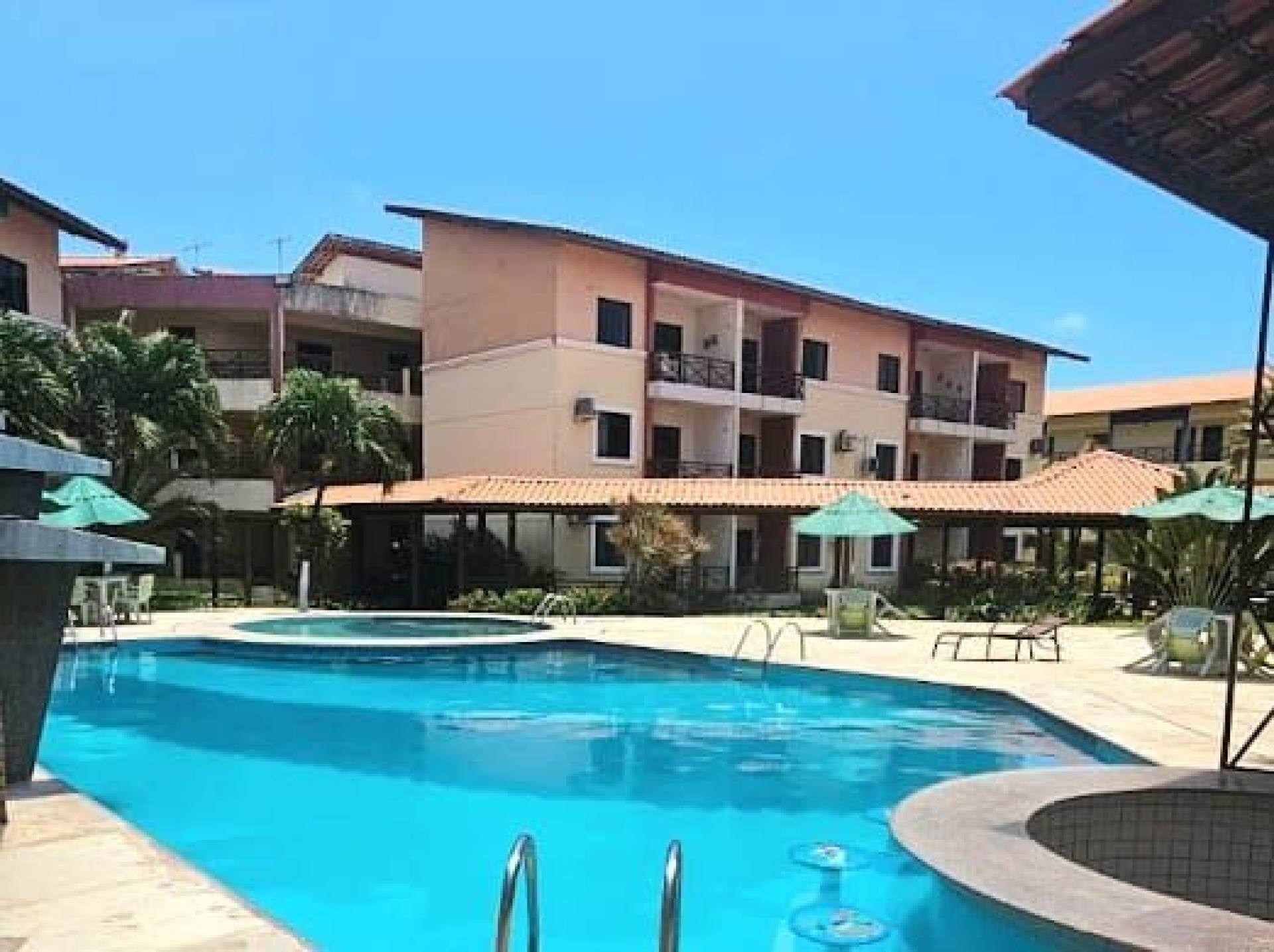 Vila do Mar Suítes - Apartamento com 2 dormitórios à venda, 55 m² por R$ 399.000 - Porto das Dunas - Aquiraz/CE