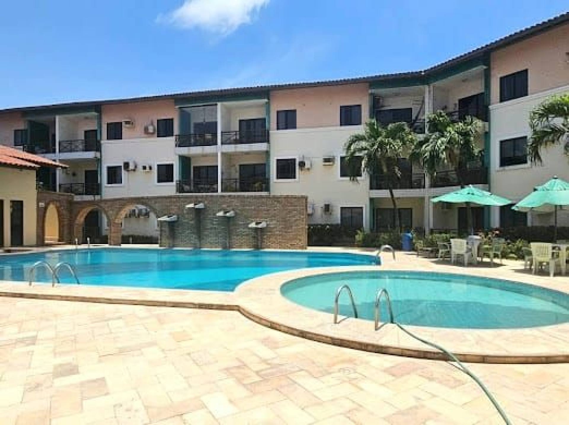 Vila do Mar Suítes - Apartamento com 2 dormitórios à venda, 55 m² por R$ 399.000 - Porto das Dunas - Aquiraz/CE