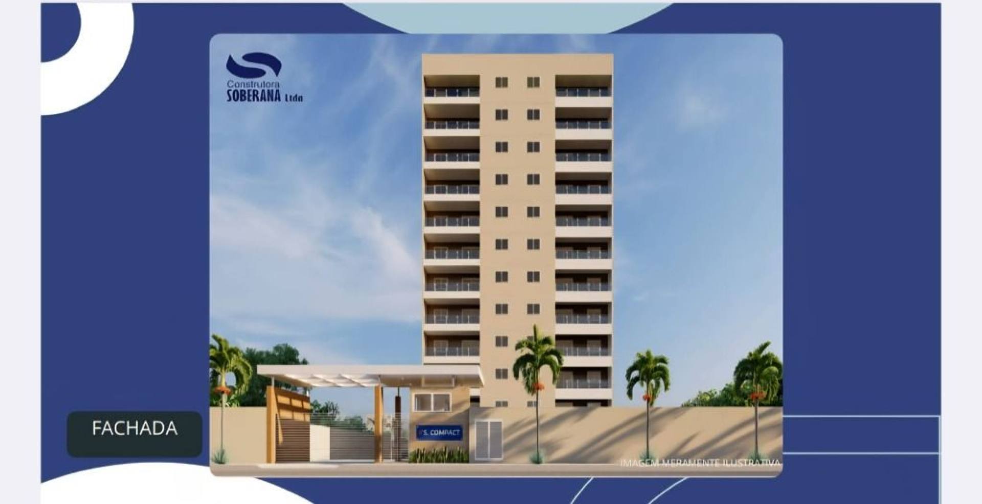 S. Compact Laguna - Apartamento com 2 Quartos à venda, 50 m² por R$ 309.000 - Parangaba - Fortaleza/CE