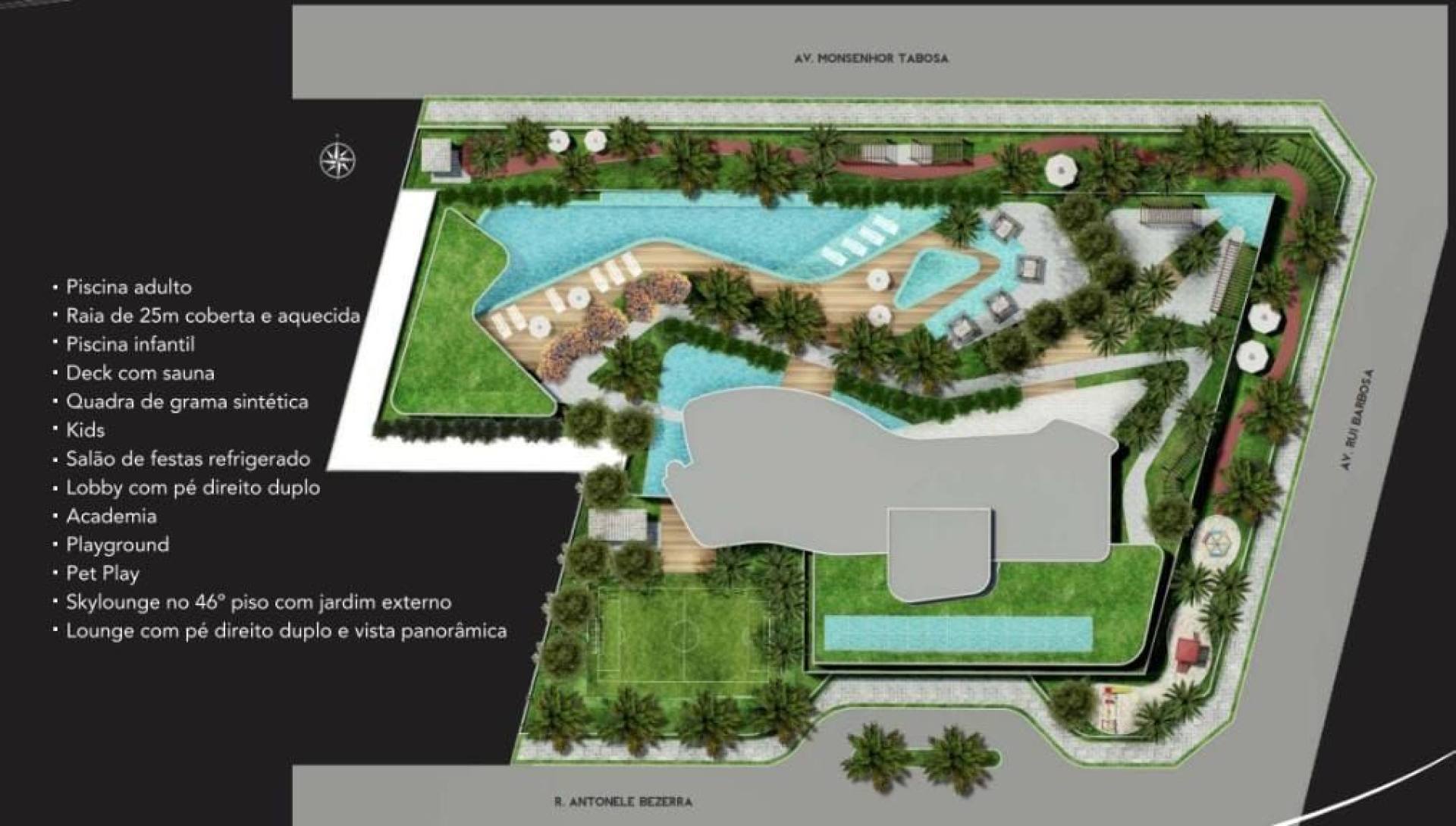 Epic Condominium - Apartamento com 4 suítes à venda, 386,12 m²  - Meireles - Fortaleza/CE