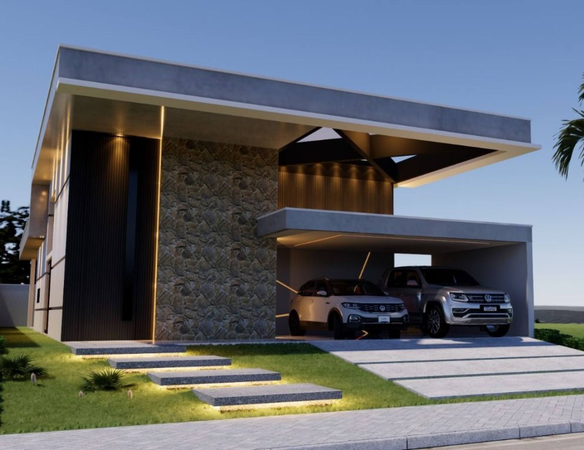 Casa com 4 quartos à venda, 197 m² por R$ 1.250.000 - Cidade Alpha - Eusébio/CE