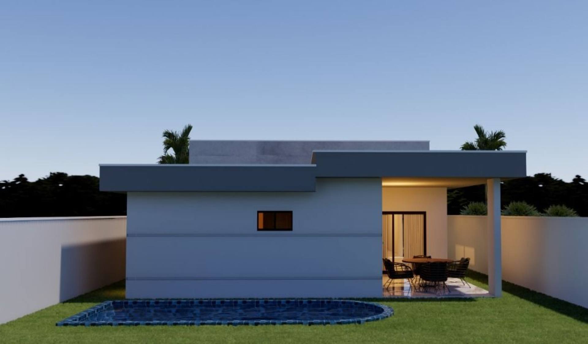 Casa com 4 quartos à venda, 197 m² por R$ 1.250.000 - Cidade Alpha - Eusébio/CE