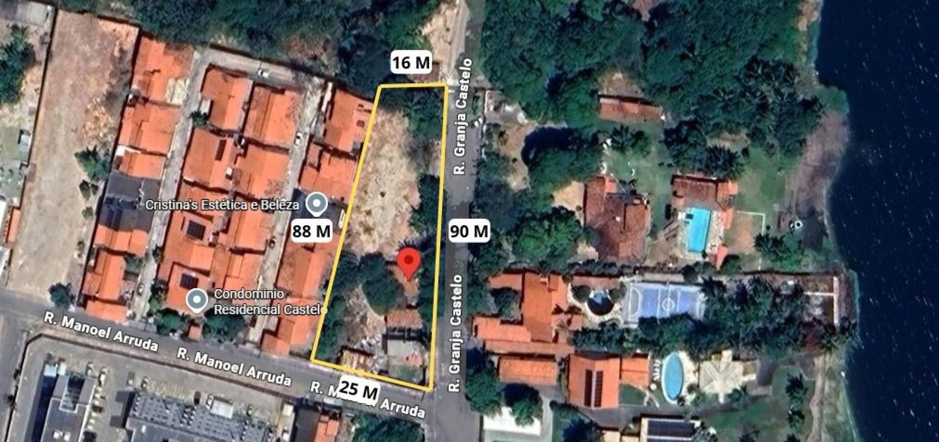 Terreno à venda, 1892 m² por R$ 1.130.000,00 - Messejana - Fortaleza/CE