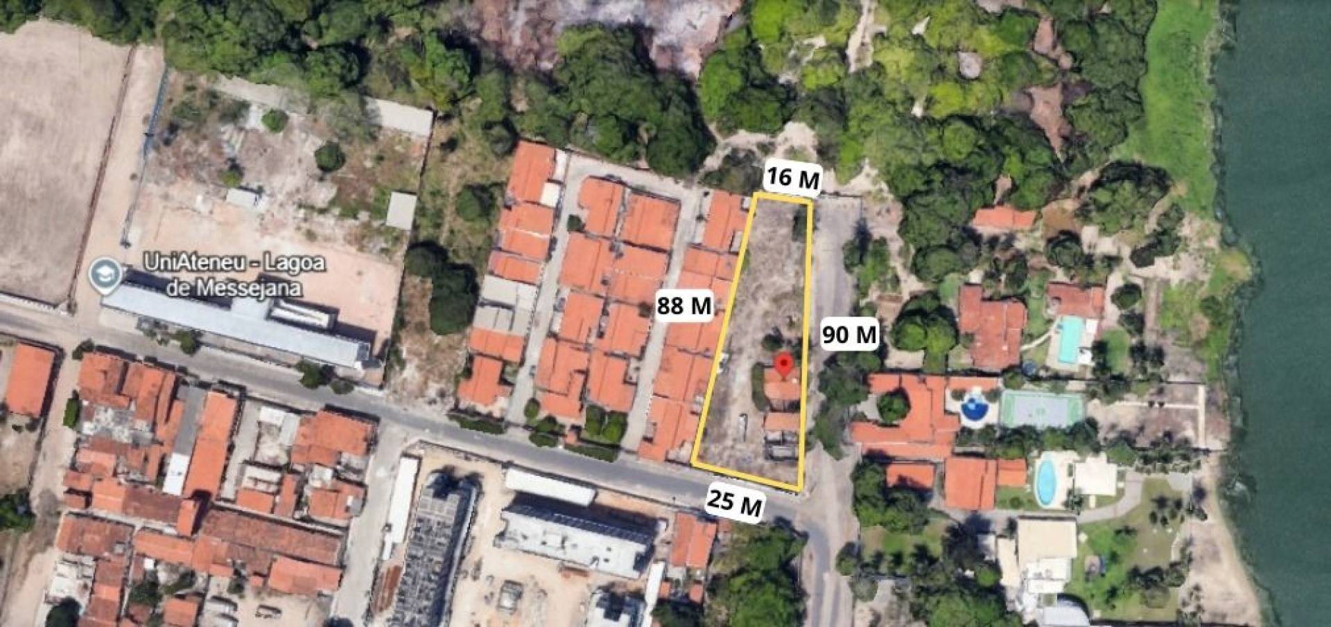 Terreno à venda, 1892 m² por R$ 1.130.000,00 - Messejana - Fortaleza/CE