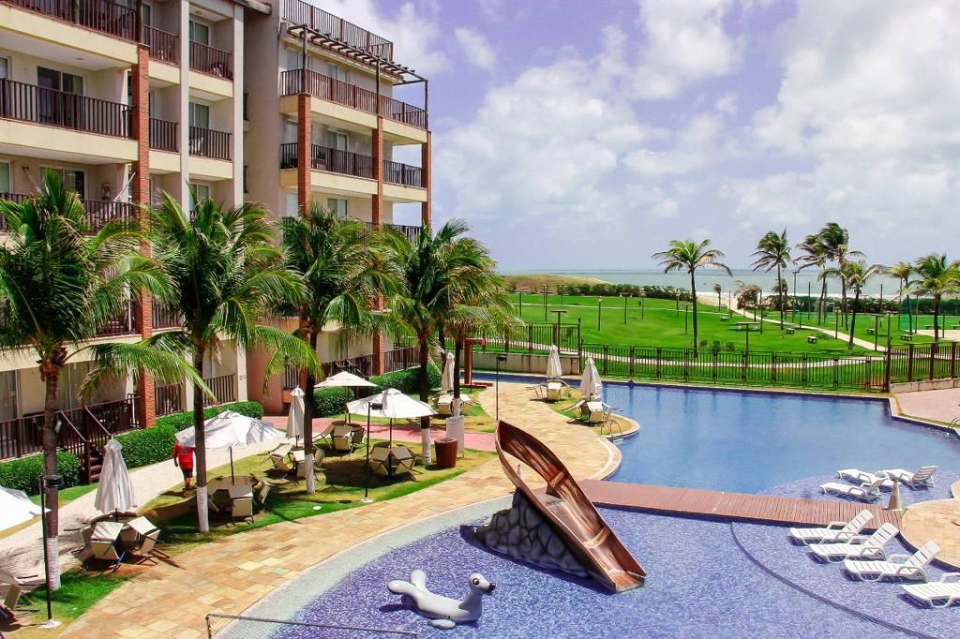 Apartamento com 2 dormitórios à venda, 80 m² por R$ 689.000,00 - Porto das Dunas - Aquiraz/CE